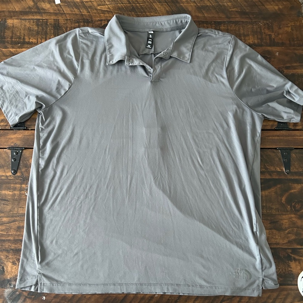 The North Face Men's Polo Shirt in Gray
